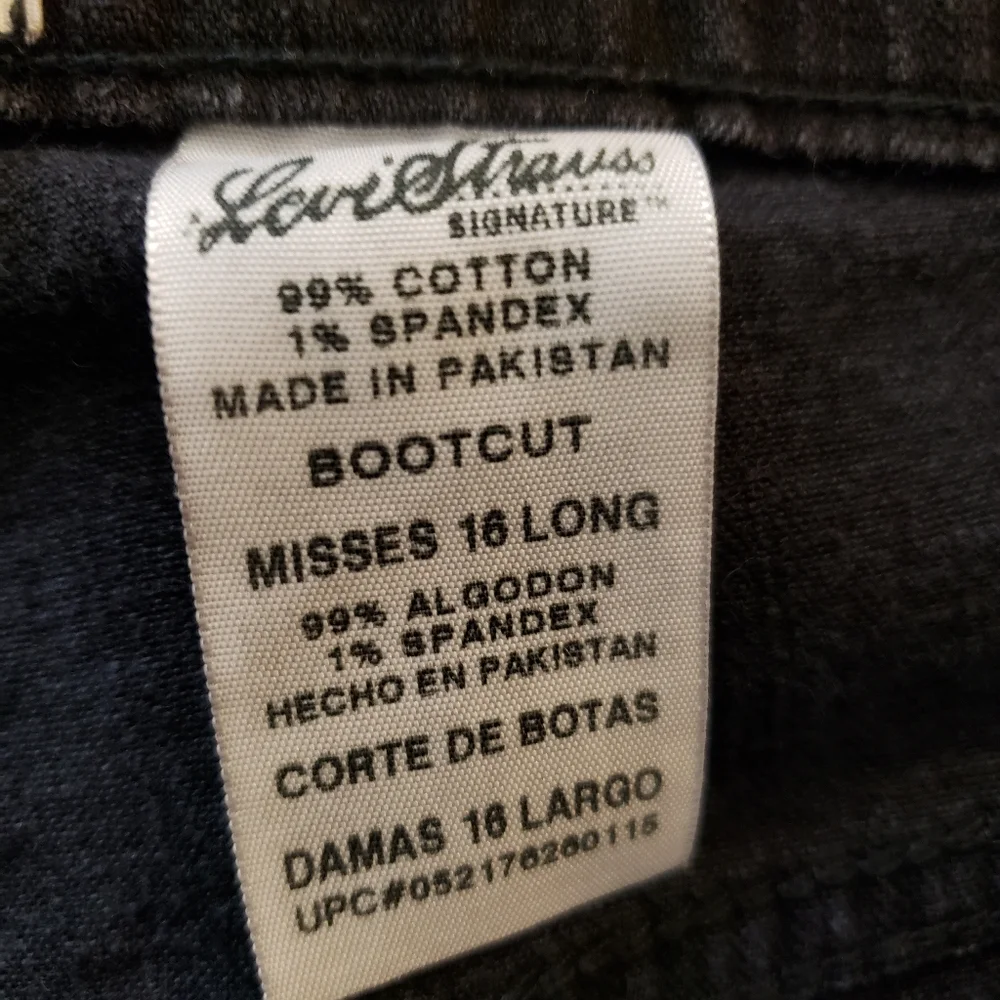 Boot Cut jeans Levi Strauss Signature| Size 16 - Picture 12 of 12